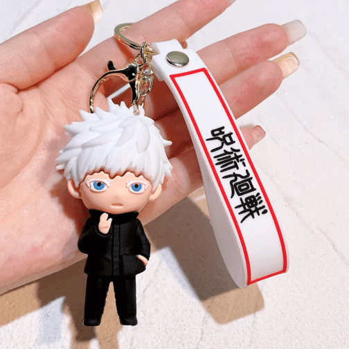 Jujutsu Kaisen Anime Keychain – Itadori Yuji, Satoru Gojo & Nobara Mini Keyring - Image 9