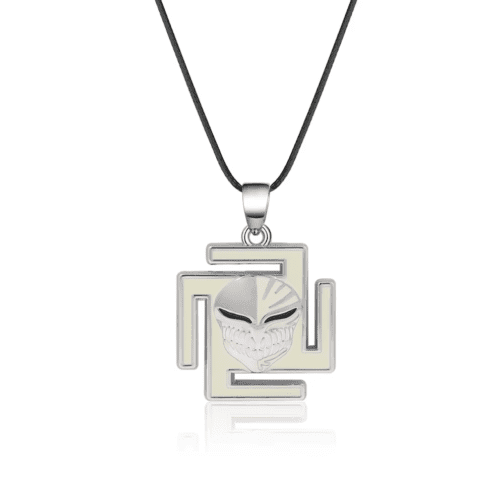 Bleach Anime Hollow Mask Pendant Necklace – Ichigo Kurosaki Cosplay Jewelry - Image 15
