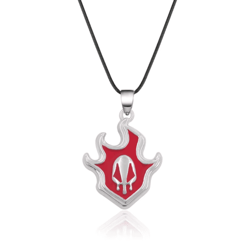 Bleach Anime Hollow Mask Pendant Necklace – Ichigo Kurosaki Cosplay Jewelry - Image 12