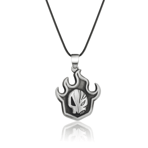 Bleach Anime Hollow Mask Pendant Necklace – Ichigo Kurosaki Cosplay Jewelry - Image 14