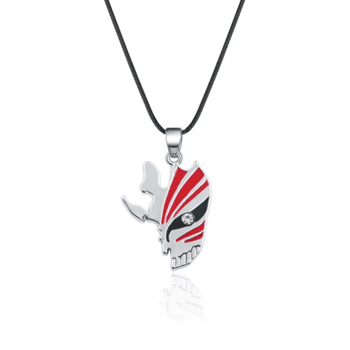 Bleach Anime Hollow Mask Pendant Necklace – Ichigo Kurosaki Cosplay Jewelry - Image 19