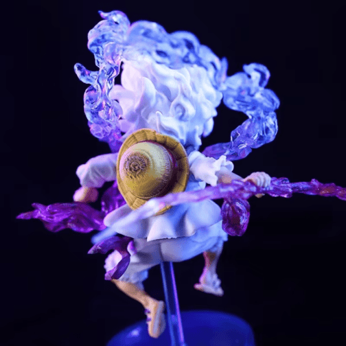 One Piece Luffy Gear 5 Sun God Nika Action Figure - 10cm Anime PVC Collectible Toy - Image 7