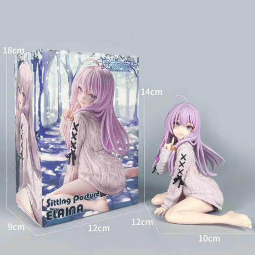 The Journey of Elaina Anime Figure – 14cm (5.5 inches) Collectible Model - Image 7