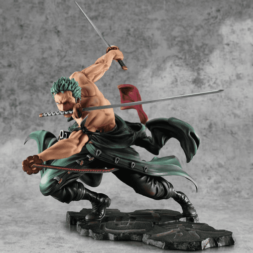 One Piece Roronoa Zoro Action Figure – 10cm Three-Sword Style Anime Model - Image 4