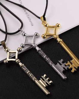 2024 Attack on Titan Necklace – Eren’s Key Pendant | Anime Cosplay Jewelry