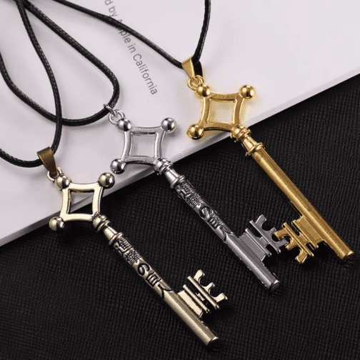 2024 Attack on Titan Necklace – Eren’s Key Pendant | Anime Cosplay Jewelry - Image 2