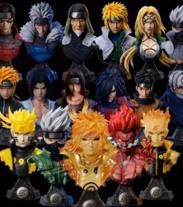 Naruto Anime Collectible Figures – Statues (3.94-5.51 in)