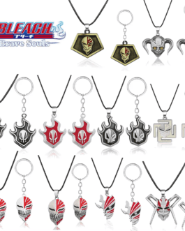 Bleach Anime Hollow Mask Pendant Necklace – Ichigo Kurosaki Cosplay Jewelry