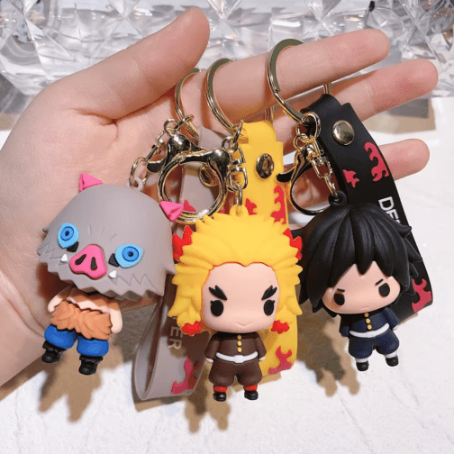 Demon Slayer Anime Keychain – Keyrings - Image 3