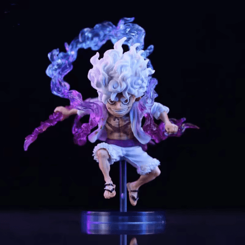 One Piece Luffy Gear 5 Sun God Nika Action Figure - 10cm Anime PVC Collectible Toy