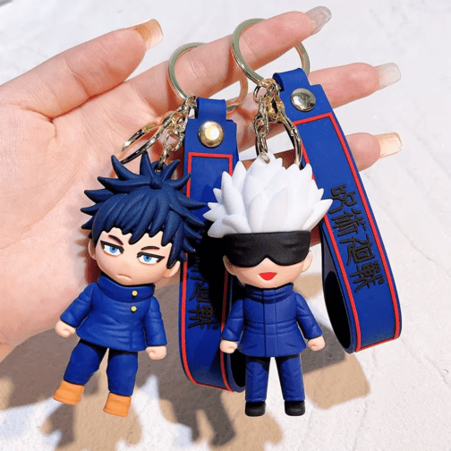 Jujutsu Kaisen Anime Keychain – Itadori Yuji, Satoru Gojo & Nobara Mini Keyring - Image 4