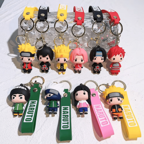 Naruto Anime Keychain – Cute Mini Character Keyring for Fans - Image 2