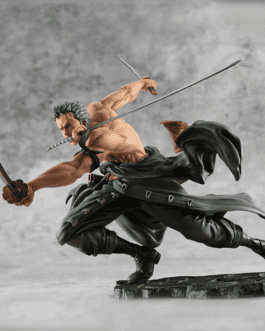 One Piece Roronoa Zoro Action Figure – 10cm Three-Sword Style Anime Model