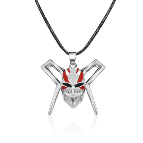 Bleach Anime Hollow Mask Pendant Necklace – Ichigo Kurosaki Cosplay Jewelry - Image 18