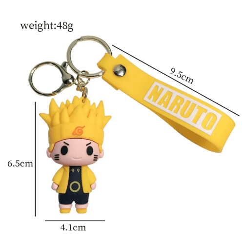 Naruto Anime Keychain – Cute Mini Character Keyring for Fans - Image 3
