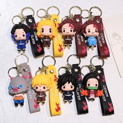 Demon Slayer Anime Keychain – Keyrings