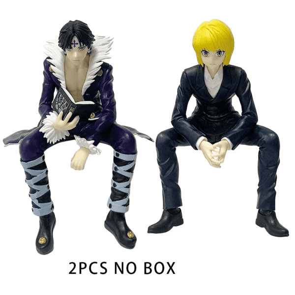 14Cm Hunter×Hunter Anime Figure Phantom Troupe Hisoka Action Figure Noodle Stopper Room Decoration Noodle Stopper PVC Model Toys - Image 22