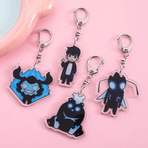 Anime Solo Leveling Acrylic Keychain Accessaries Cartoon Bag Pendant Gift Cute Bag Charm Keyring Friends Fans Gifts - Image 2