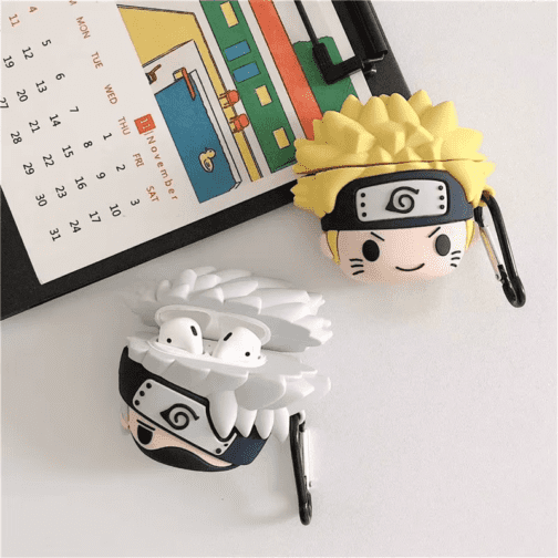 Anime Naruto AirPods Case - Bluetooth Headset Protective Cover