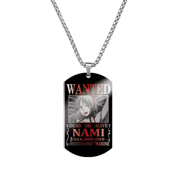 One Piece Stainless Steel Dog Tag Necklace – Luffy’s 3 Billion Bounty - Image 17