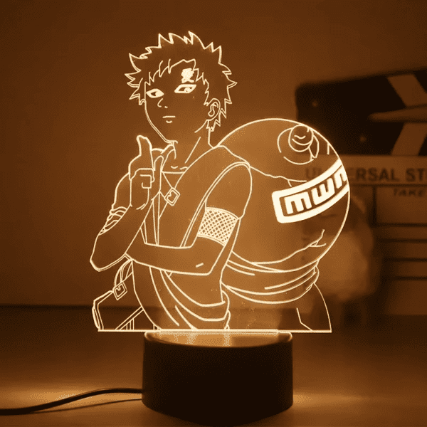 Naruto 3D LED Night Light – Uchiha Itachi, Madara, Obito, Minato, Gaara Anime Lamp - Image 15