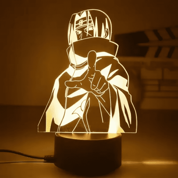 Naruto 3D LED Night Light – Uchiha Itachi, Madara, Obito, Minato, Gaara Anime Lamp - Image 28