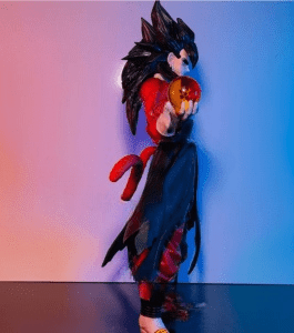 29Cm Anime Dragon Ball Gogeta Ssj4 Figure Super Saiyan 4 Son Goku Vegeta Figurine PVC Action Figures Model Toy for Children Gift