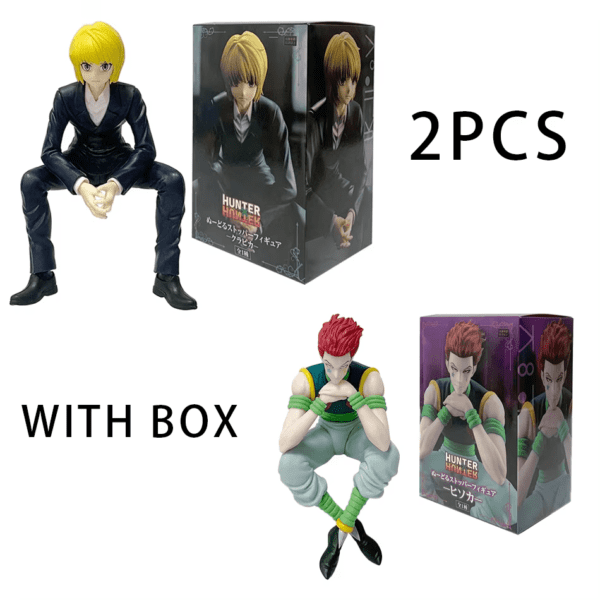 14Cm Hunter×Hunter Anime Figure Phantom Troupe Hisoka Action Figure Noodle Stopper Room Decoration Noodle Stopper PVC Model Toys - Image 24
