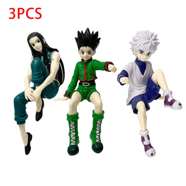14Cm Hunter×Hunter Anime Figure Phantom Troupe Hisoka Action Figure Noodle Stopper Room Decoration Noodle Stopper PVC Model Toys - Image 17