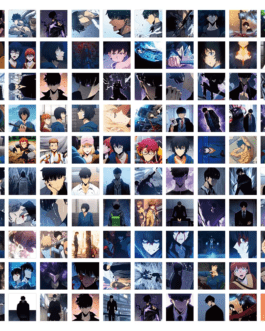 55PCS Solo Leveling Anime Stickers – Waterproof DIY Decorative Stickers for Phone, Laptop, Motorcycle & More
