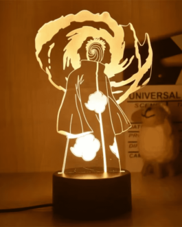 Naruto 3D LED Night Light – Uchiha Itachi, Madara, Obito, Minato, Gaara Anime Lamp