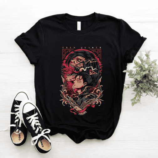 Attack on Titan Anime T-Shirt – Unisex Graphic Tee - Image 9