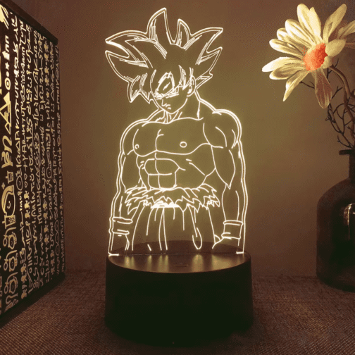 Dragon Ball Z 3D LED Night Light – Super Saiyan Goku & Vegeta Anime Lamp - Image 14