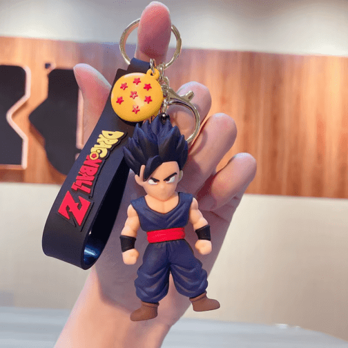 Anime Dragon Ball Keychain – PVC Action Figure Key Ring for Men & Women - Image 10