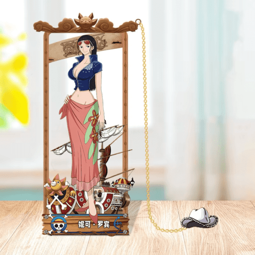 Anime One Piece Luffy Metal Bookmarks Action Figures Cartoon Zoro Ace Book Marks Collection Card Toys Children Adult Man Gifts - Image 11