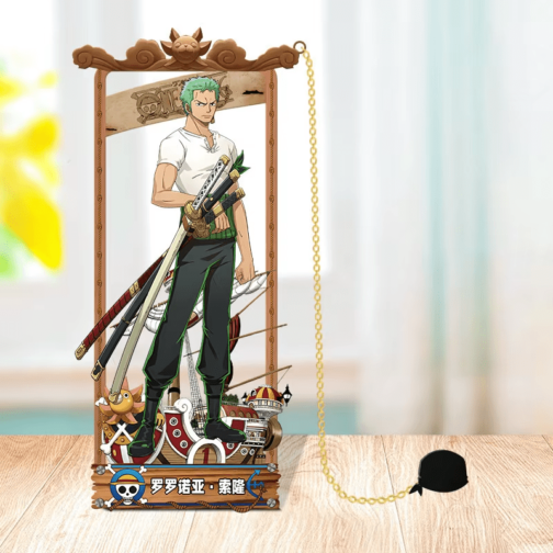 Anime One Piece Luffy Metal Bookmarks Action Figures Cartoon Zoro Ace Book Marks Collection Card Toys Children Adult Man Gifts - Image 4