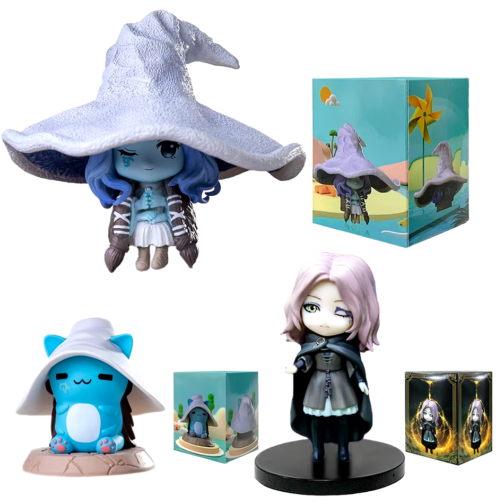 Elden Ring Ranni & Malenia Mini Action Figures – Collectible PVC Dolls - Image 6
