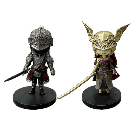 Elden Ring Ranni & Malenia Mini Action Figures – Collectible PVC Dolls - Image 3