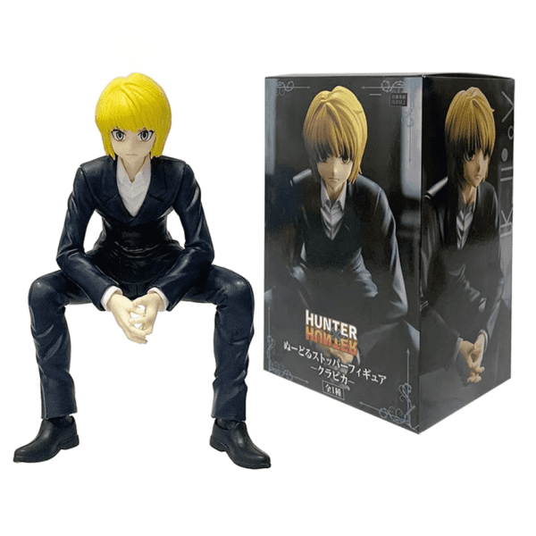 14Cm Hunter×Hunter Anime Figure Phantom Troupe Hisoka Action Figure Noodle Stopper Room Decoration Noodle Stopper PVC Model Toys - Image 4
