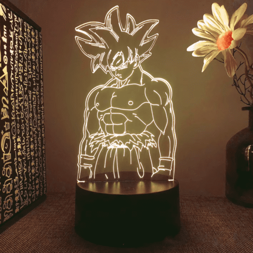Dragon Ball Z 3D LED Night Light – Super Saiyan Goku & Vegeta Anime Lamp - Image 7