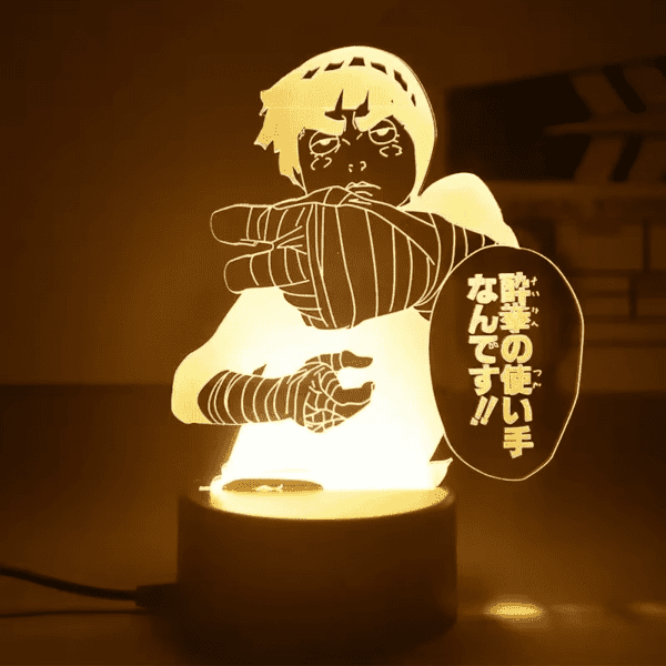 Naruto 3D LED Night Light – Uchiha Itachi, Madara, Obito, Minato, Gaara Anime Lamp - Image 16