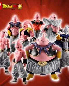 8-Piece Dragon Ball Z Majin Buu PVC Action Figures Set – Fat Buu & More