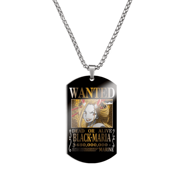 One Piece Stainless Steel Dog Tag Necklace – Luffy’s 3 Billion Bounty - Image 26