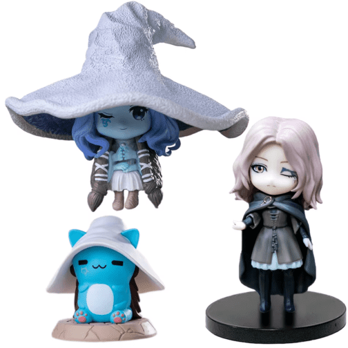 Elden Ring Ranni & Malenia Mini Action Figures – Collectible PVC Dolls - Image 5