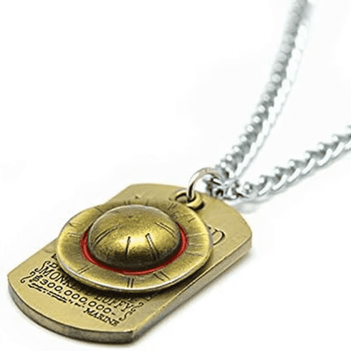 One Piece Luffy Skull Pendant Necklace – Straw Hat Pirates Rope Chain for Boys & Men - Image 5