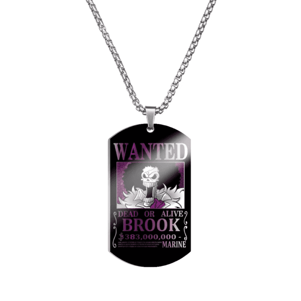One Piece Stainless Steel Dog Tag Necklace – Luffy’s 3 Billion Bounty - Image 31