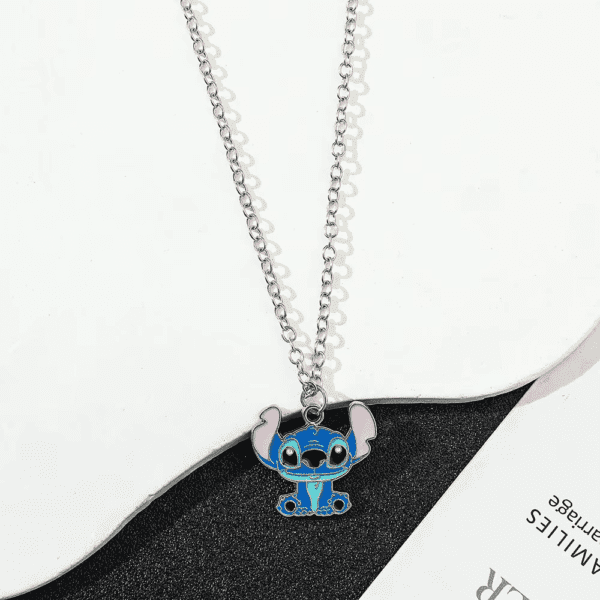 Disney Stitch Cartoon Pendant Necklace for Girls, Kawaii Anime Accessories, Lilo & Stitch, Decoration Toy, Birthday Gifts - Image 4