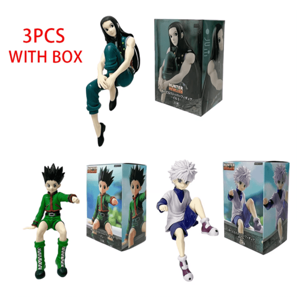 14Cm Hunter×Hunter Anime Figure Phantom Troupe Hisoka Action Figure Noodle Stopper Room Decoration Noodle Stopper PVC Model Toys - Image 5