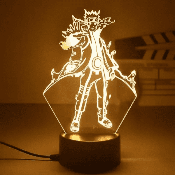 Naruto 3D LED Night Light – Uchiha Itachi, Madara, Obito, Minato, Gaara Anime Lamp - Image 9