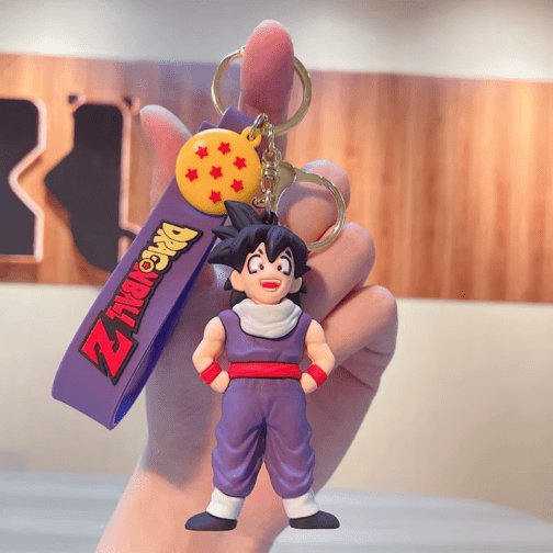 Anime Dragon Ball Keychain – PVC Action Figure Key Ring for Men & Women - Image 16